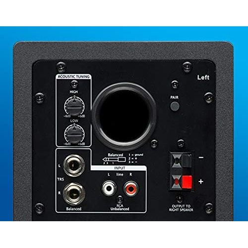  Presonus Eris 4.5 BT Pair Studio Bluetooth Monitors and 1/4” TRS to TRS Instrument Cable and Ultimate Support Stands