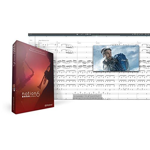  Presonus Notion 6 Music Notation Software DNLD BOX