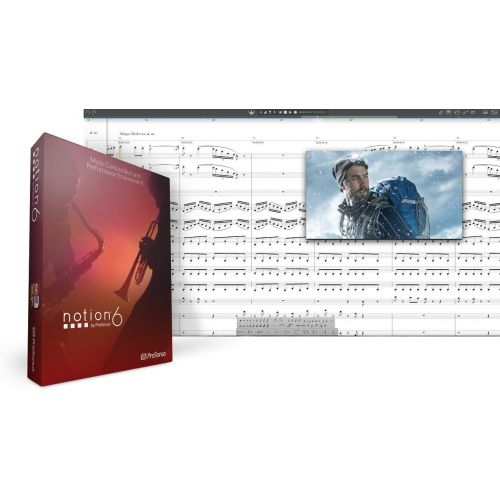  Presonus Notion 6 Music Notation Software DNLD BOX