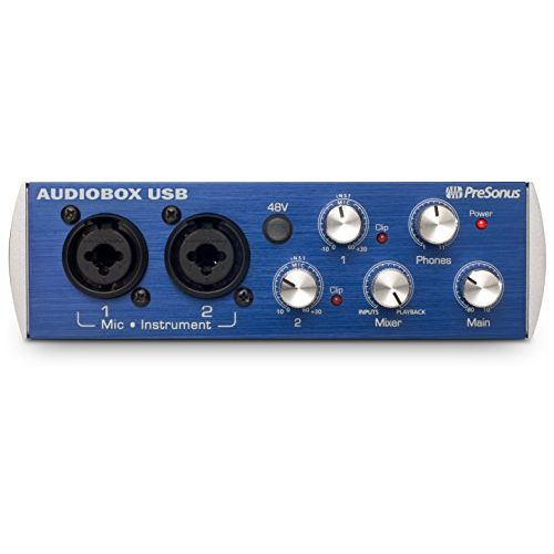  PreSonus AudioBox USB 2x2 Audio Interface - Includes Studio One