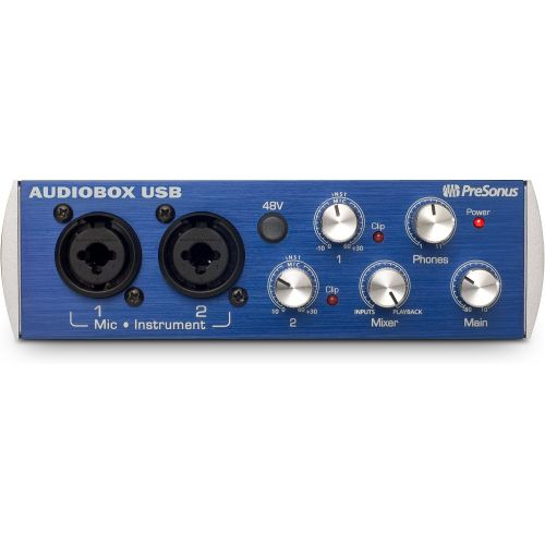  PreSonus AudioBox USB 2x2 Audio Interface - Includes Studio One