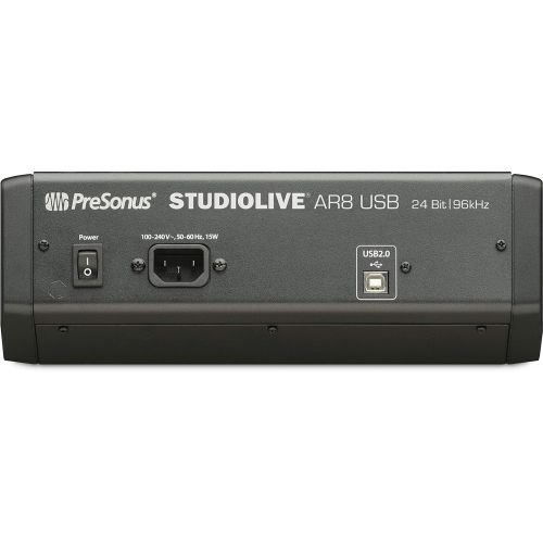  PreSonus StudioLive AR8 USB 8-Channel hybrid Performance and Recording Mixer