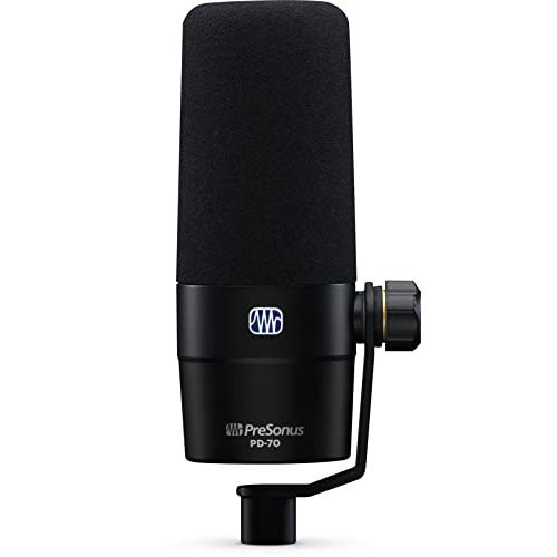  PreSonus PD-70 Dynamic Vocal Microphone for Broadcast, Podcasting, and Live Streaming