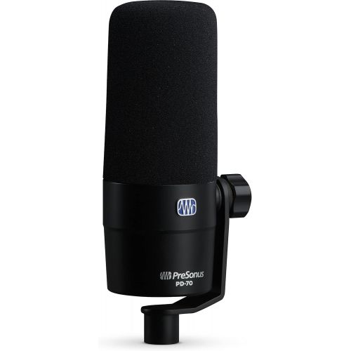  PreSonus PD-70 Dynamic Vocal Microphone for Broadcast, Podcasting, and Live Streaming