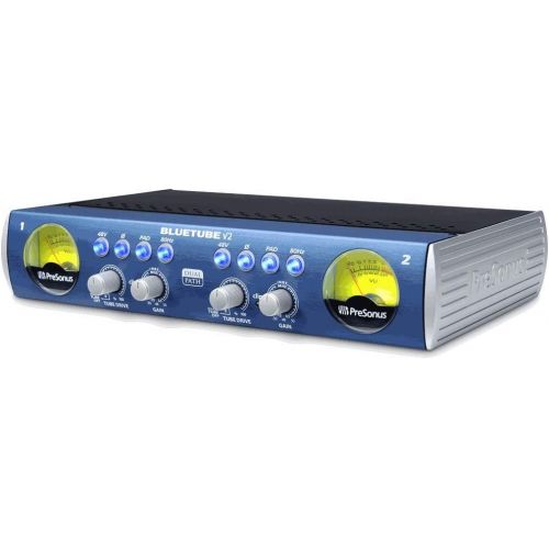  Presonus Bluetube DP V2 2 Channel Tube Mic Pre-Amp DP2+AKG K240 MKII Headphones