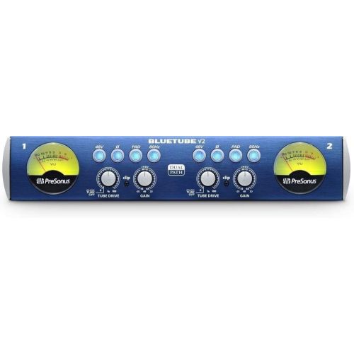  Presonus Bluetube DP V2 2 Channel Tube Mic Pre-Amp DP2+AKG K240 MKII Headphones