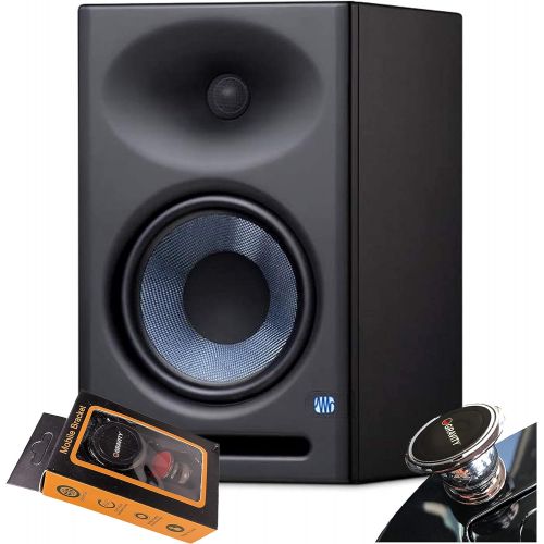  PreSonus Eris E8 XT 8 inch Powered Studio Monitor 8 with Woven Composite LF Driver, 1.25 Silk-Dome HF Driver, EBM Waveguide, and Acoustic Tuning Controls with Gravity Magnet Phone