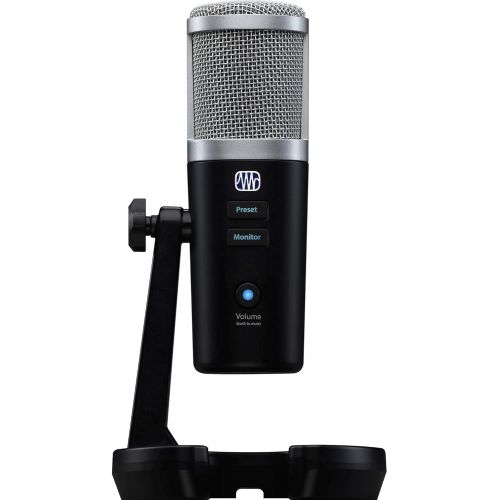  PreSonus Revelator Professional USB Microphone with Studio Live Vocal Processing and Studio One Artist Software Pack with CR3-X Studio Monitor Pair