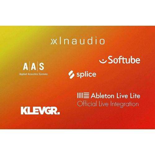  PreSonus AudioBox 96 Audio Interface Full Studio Kit w/Studio One Artist Software Pack w/Novation Launchpad X Grid Controller for Ableton Live, Eris 3.5 Pair Studio Monitors & 1/4”