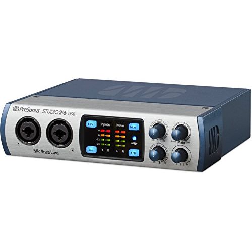  Presonus Audio Interface 2 Mic Pres - 4 Line Outs Studio 26