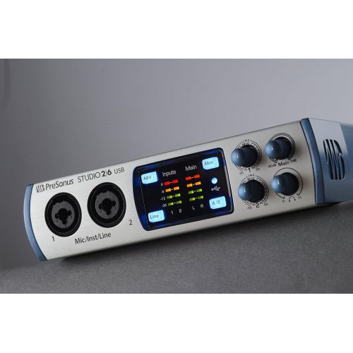  Presonus Audio Interface 2 Mic Pres - 4 Line Outs Studio 26