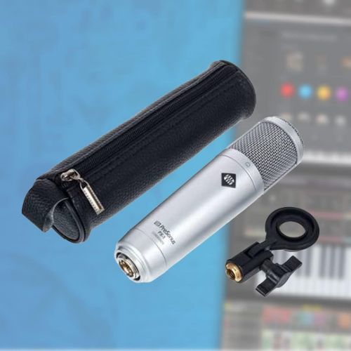  PreSonus Studio 24c 2x2 USB Type-C Audio/MIDI Interface with Studio One Artist Software Pack w/Eris 3.5 Pair Studio Monitors and PreSonus PD-70 Vocal Dynamic Microphone with XLR Ca