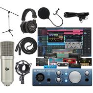 PreSonus AudioBox Ione 2x2 Audio Recording Interface for USB/iPad and iOS Devices Studio Bundle with Studio One Artist Software Pack