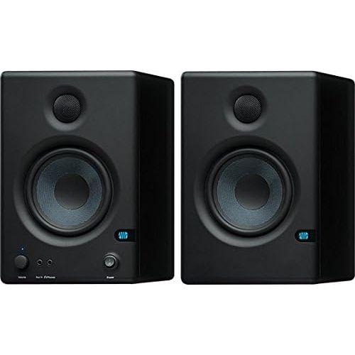  PreSonus Eris E.45 HD 2-Way 4.5 Nearfield Monitors, 70Hz-20kHz Frequency Response, 10kOhm Input Impedance, 2x Balanced 1/4 TRS, 2x Unbalanced RCA, Pair