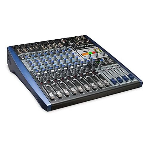  [아마존베스트]PreSonus StudioLive AR12c 14-Channel USB-C Compatible Audio Interface / Analogue Mixer / Stereo SD Recorder