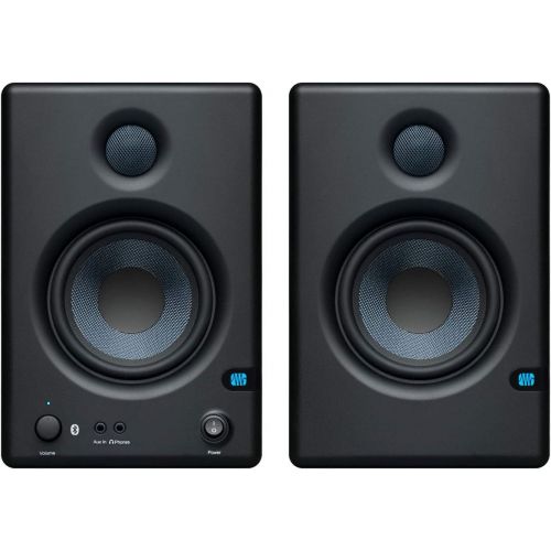  [아마존베스트]Presonus Eris E4.5 BT Studio Active Monitor Boxes with Bluetooth + 2x Keepdrum Jack Cables 6 m