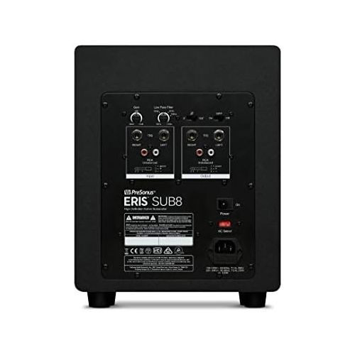  [아마존베스트]PreSonus Eris Sub8 Compact Studio Subwoofer