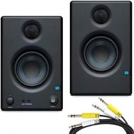 [아마존베스트]Presonus Eris 3.5 Active Multimedia Monitor Boxes + 2-Way Jack Connection Cable 2 m