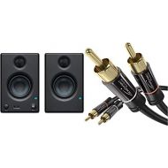 [아마존베스트]PreSonus ERISE3.5 Studio Monitors & KabelDirekt - RCA Audio Cable - 1 m - Coaxial Cable Suitable for Amplifiers, Stereo Lengths, HiFi Systems & Other Devices with RCA Connection, 2