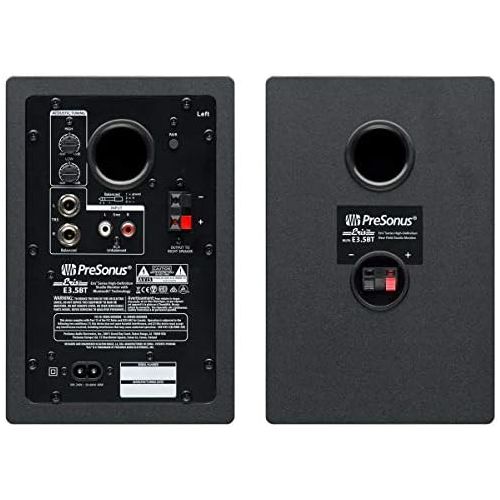  [아마존베스트]Presonus Eris 3.5 BT Active Monitor Boxes with Bluetooth + 2-Way Jack Connection Cable