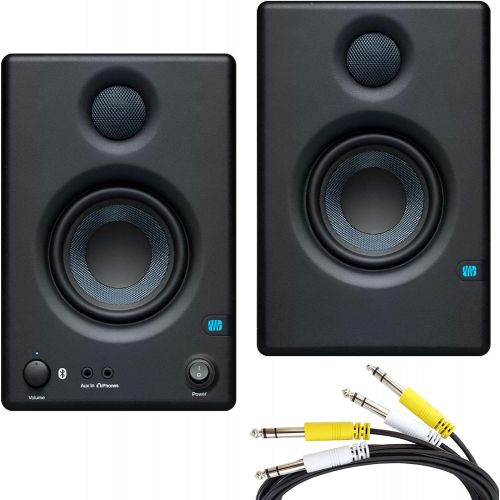  [아마존베스트]Presonus Eris 3.5 BT Active Monitor Boxes with Bluetooth + 2-Way Jack Connection Cable