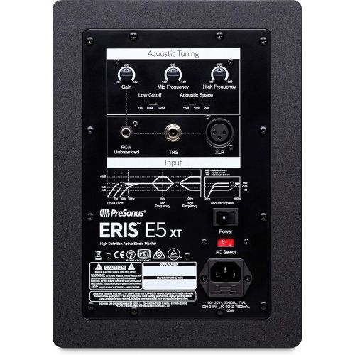  PreSonus Eris E5 2-Way Active Studio Monitor (Single)