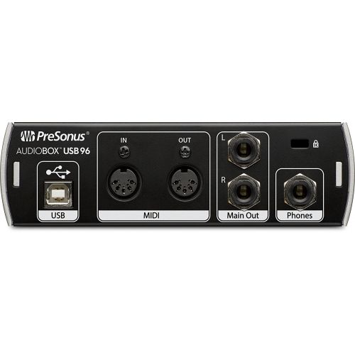  PreSonus Presonus AudioBox 96 Audio Interface wEris E4.5 Pair Studio Monitors and LyxPro Recording Bundle