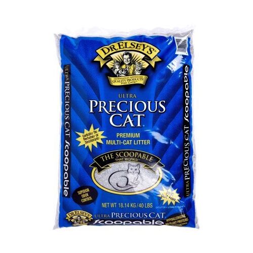  5 Pack Precious Cat Ultra Premium Clumping Cat Litter 40 Pound Bag