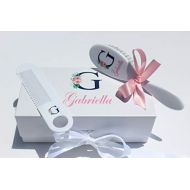 [아마존베스트]Precious Gift Company Personalized Baby Gift - Baby Brush and Comb Set, Suitable for Ages 0-3 Years, New Baby Gift