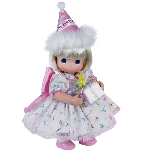  Precious Moments Dolls by The Doll Maker, Linda Rick, Birthday Wishes Blonde, 12 inch doll
