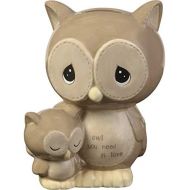 [아마존베스트]Precious Moments Owl You Need is Love Ceramic Piggy 183402 Bank, One Size, Multi