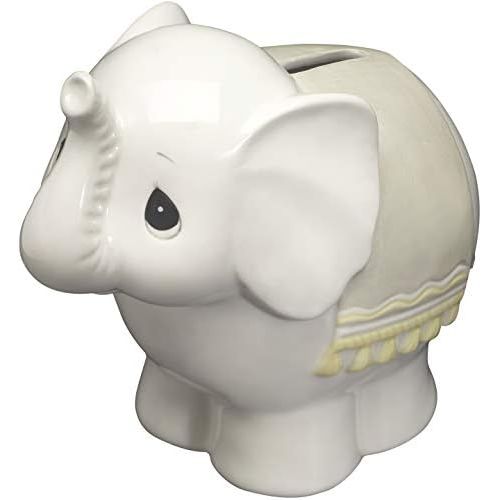  Precious Moments 162426 Baby Elephant Bank Ceramic Figurine