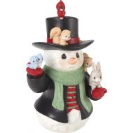 Precious Moments Christmas Cheer for All Snowman Figurine, Multicolor