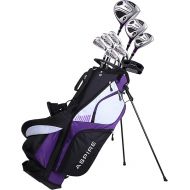 Golf Club Set in Purple, Right Handed