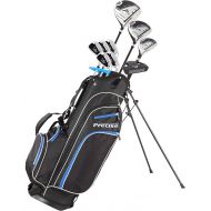 [아마존베스트]Precise M3 Mens Complete Golf Clubs Package Set Includes Driver, Fairway, Hybrid, 6-PW, Putter, Stand Bag, 3 H/Cs - Right Handed - Regular, Petite or Tall Size