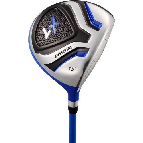  PreciseGolf Co. Precise X7 Junior Complete Golf Club Set for Children Kids - 3 Age Groups Boys & Girls - Right Hand & Left Hand!