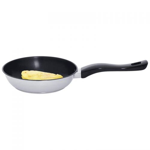  Precise Heat? 8-14 T304 Stainless Steel Omelet Pan with Non-Stick Coating