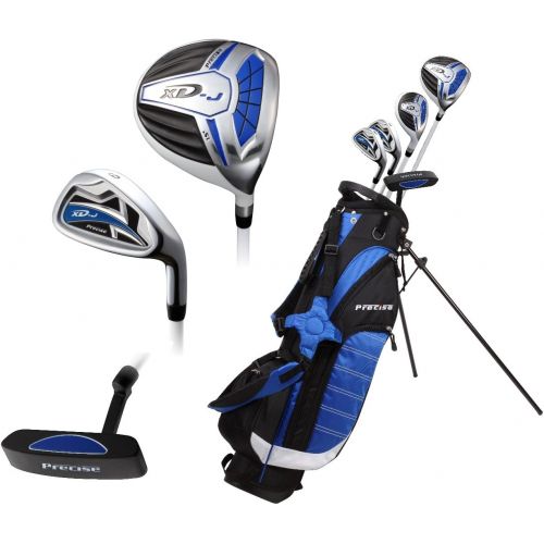  PreciseGolf Co. Precise XD-J Junior Complete Golf Club Set for Children Kids - 3 Age Groups Boys & Girls - Right Hand & Left Hand!