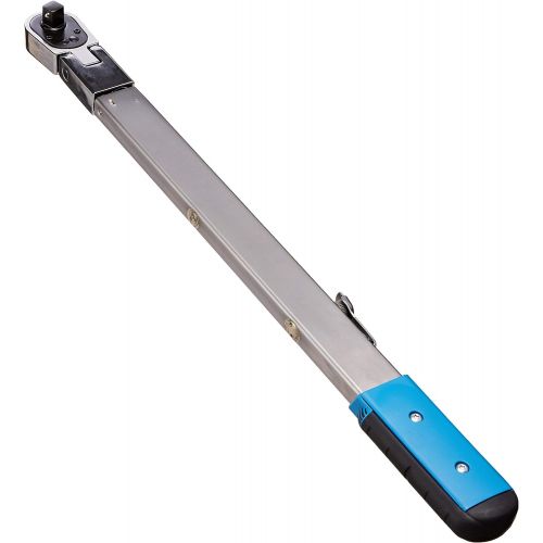  Precision Instruments PREC3FR250F Silver 1/2 Drive Split Beam Torque Wrench with Flex Head