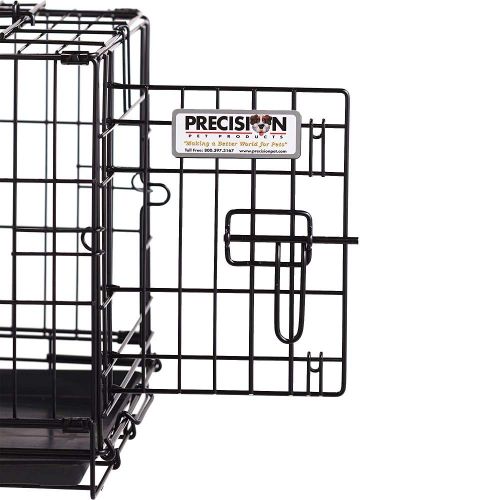  Precision Pet by Petmate 2 Door Great Crate with Precision Lock System Wire Dog Crate, 6 Sizes