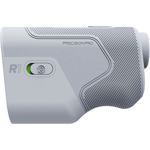  Precision Pro R1 Smart Golf Rangefinder with Slope - Golf GPS Laser Rangefinder with Magnetic Cart Mount, Bluetooth, Personalized Yardages, Rechargeable Battery & 37,000+ Courses I