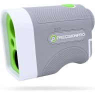Precision Pro NX2 Golf Rangefinder - Laser Golf Range Finder Golfing Accessory with 6X Magnification, Flag Lock with Pulse Vibration,??600 Yard Range,?Clear View,?Lifetime Battery