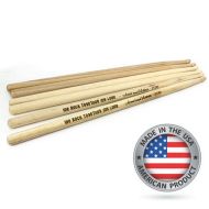 /PrecisionEngraving Professional Drumsticks,Laser Engraved,Wood Tip Drumsticks,Hickory Wood Drumsticks