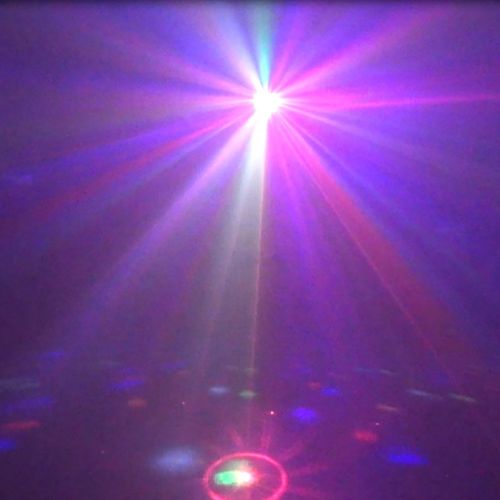  Preeyawadee 30W LED Stage Light Laser Lighting Voice Activated DMX RGB Crystal Magic Ball Stage