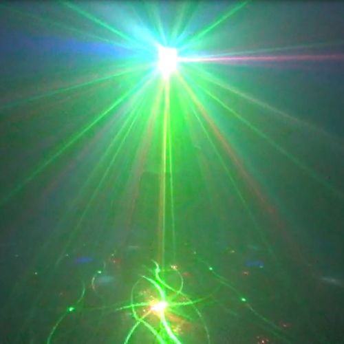  Preeyawadee 30W LED Stage Light Laser Lighting Voice Activated DMX RGB Crystal Magic Ball Stage