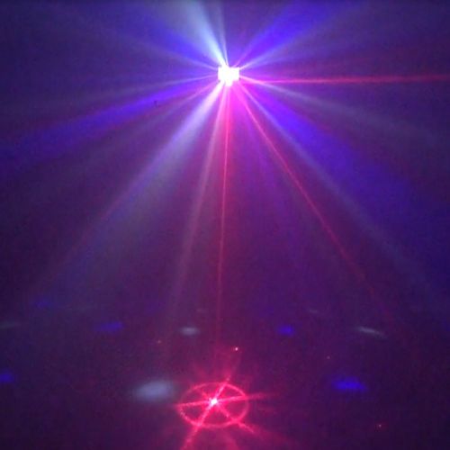  Preeyawadee 30W LED Stage Light Laser Lighting Voice Activated DMX RGB Crystal Magic Ball Stage