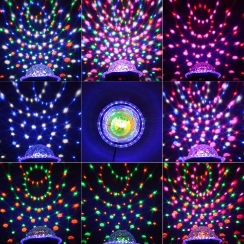  Preeyawadee LED Stage lamp Lighting Effect led Rotating Strobe Effect Par Light 7Channels