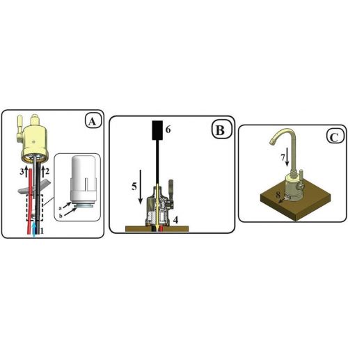  Watts Premier WP116094 Chrome, Air-Gap, Top-Mount, Monitored Faucet