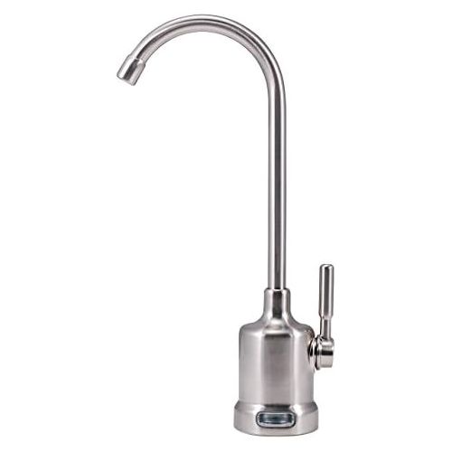  Watts Premier 116093 Air-Gap Top-Mount Monitored Faucet, Brushed Nickel