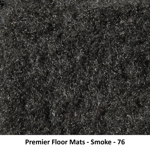  Premier Custom Fit 5-piece Set Carpet Floor Mats for Chevrolet and GMC (Premium Nylon, Gray)